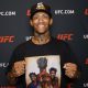 Vinicius LokDog posa para fotos após dar entrevista para a reportagem da Ag Fight