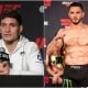 Movsar Evloev e Aaron Pico em montagem
